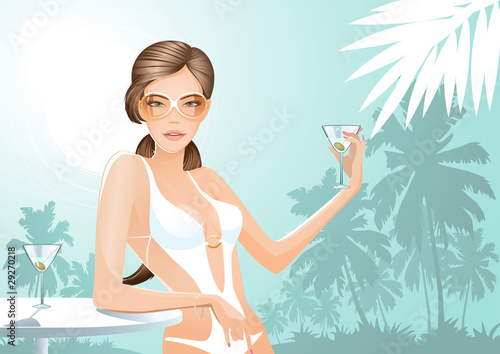 beautiful woman