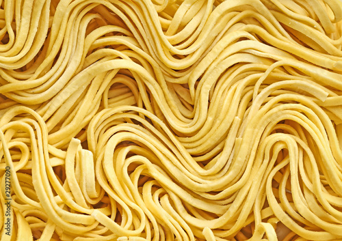 Curved spaghetti, organic square background