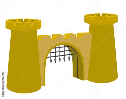 fort castle gate