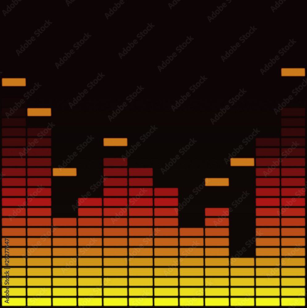 Yellow and red equalizer