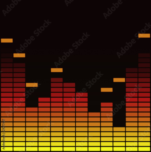 Yellow and red equalizer