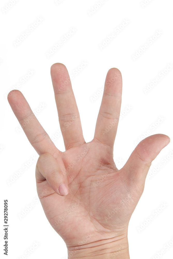 Hand sign