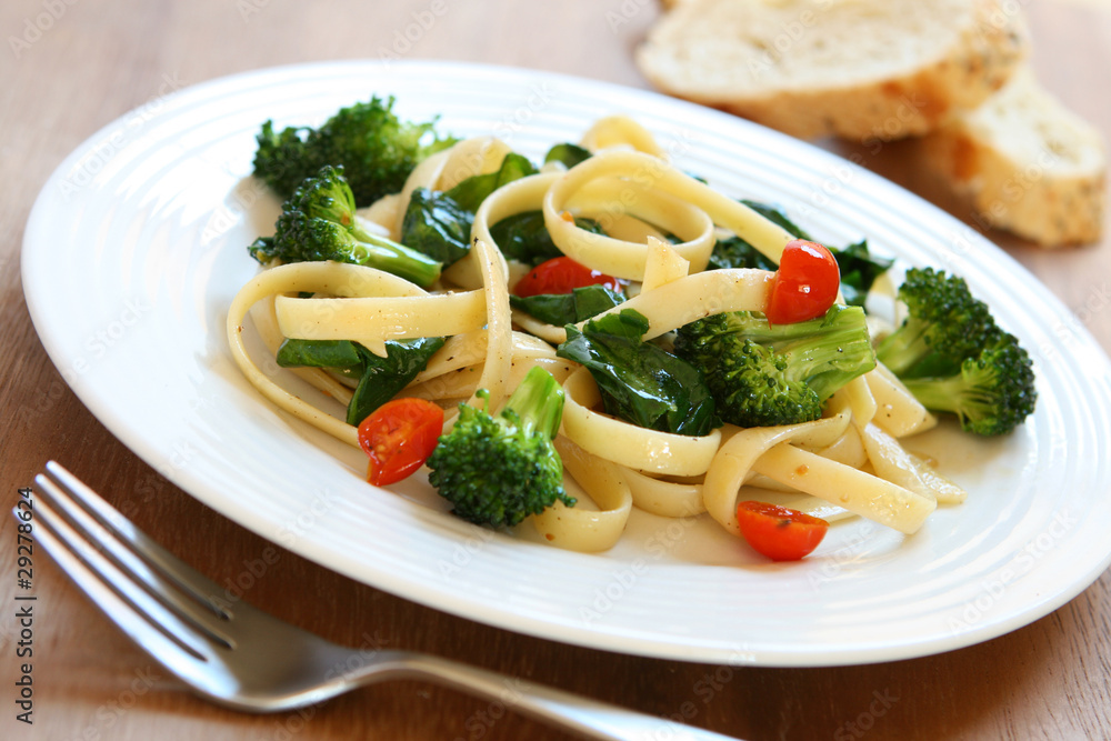 Pasta with Vegetables Pasta with Vegetables