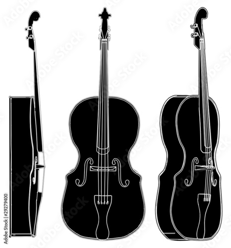 Classic Contrabass Vector 01