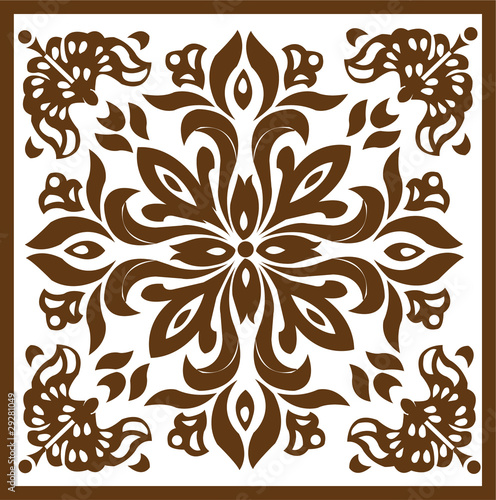 Wood carving pattern