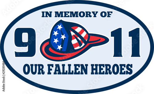 9-11 fireman firefighter american flag our fallen heroes