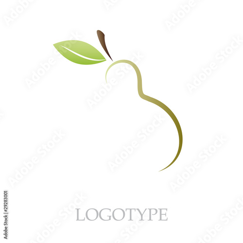 Logo pear # Vector