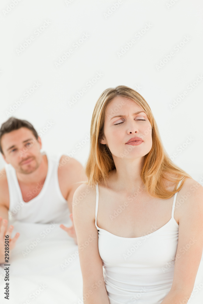 Lovers during a dispute Lovers during a dispute