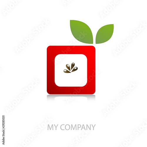 Logo innovative apple # Vector