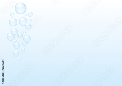bubble light blue