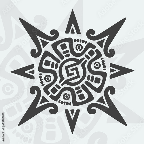 Mayan Design Symbol