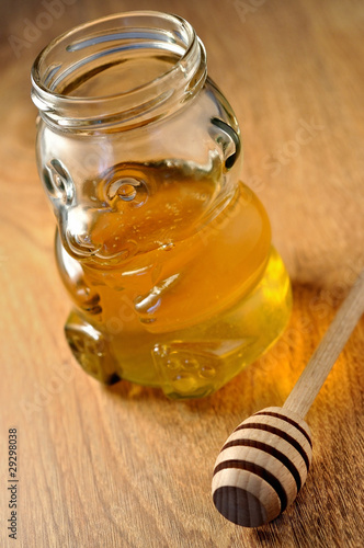 Miele in vaso a forma di orsetto