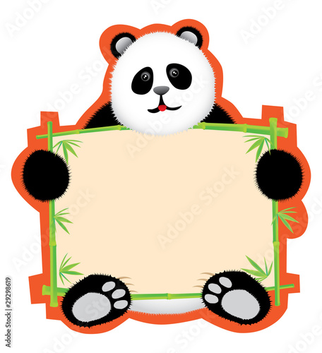 Panda bear Advertising