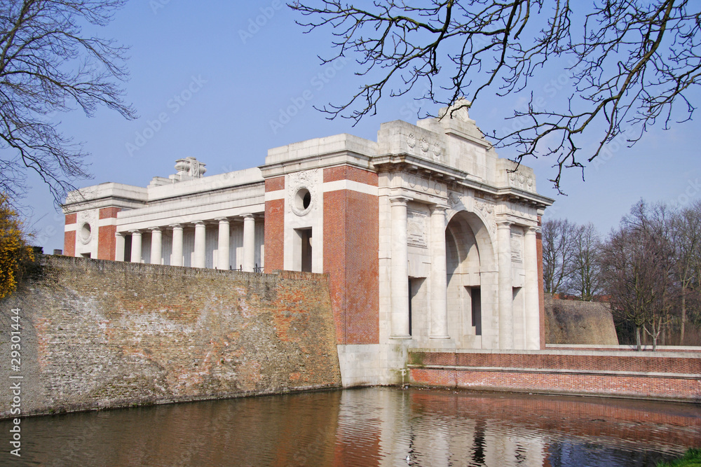 Fototapeta premium The Menin Gate Memorial in Belgium