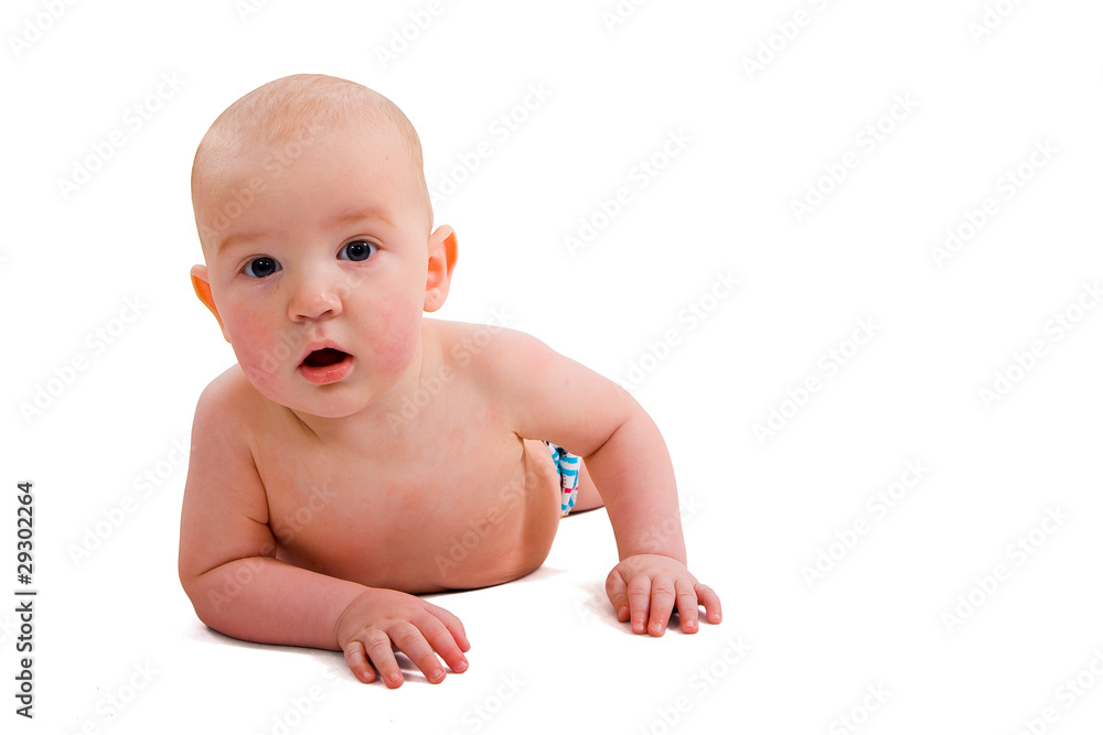 Boy at the age of 5 months Boy at the age of 5 months