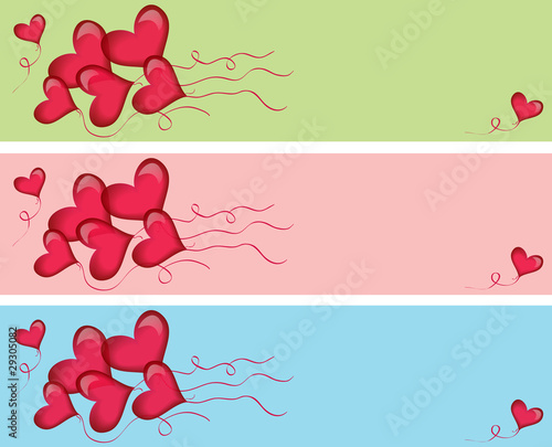 Banner Valentine's day