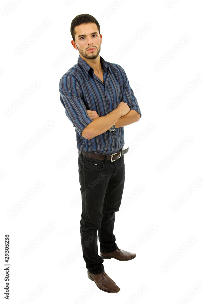 Naklejka premium casual man