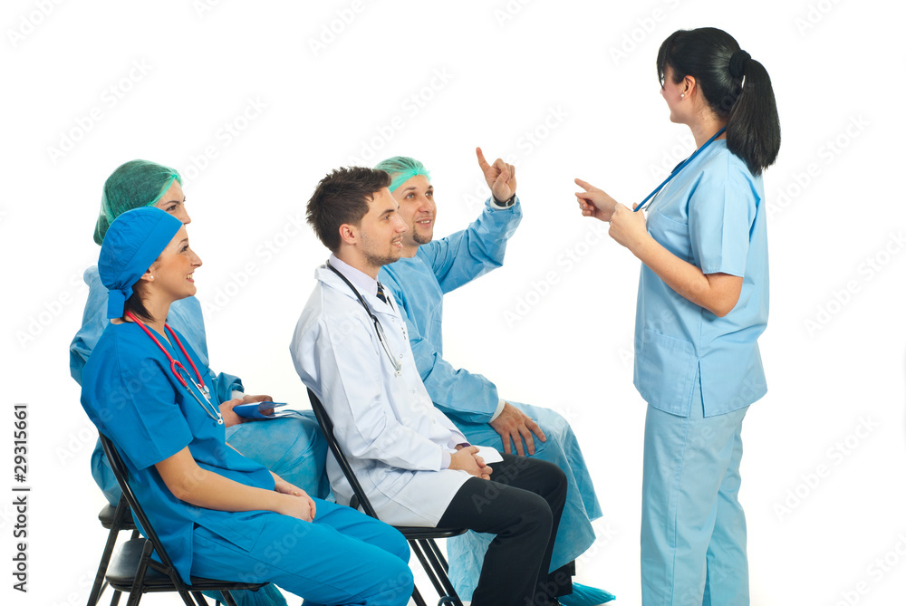 Obraz premium Doctors conference