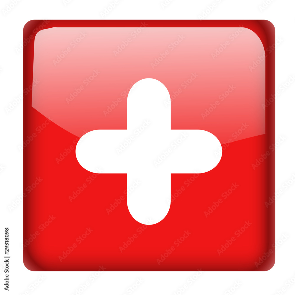 Obraz premium Bandiera Svizzera