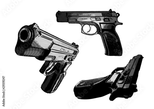 pistol trio photo