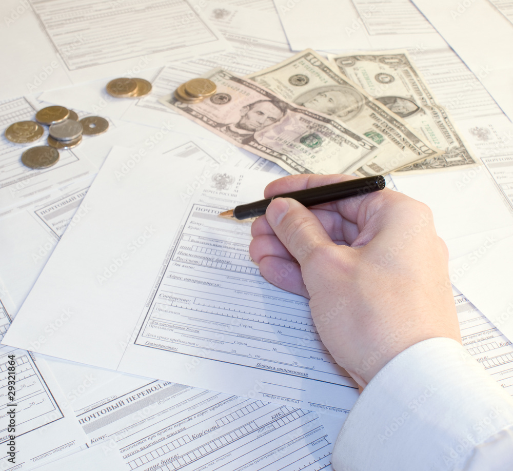 Obraz premium Post remittances