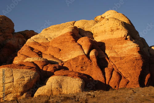Canvas Print red rock canyon