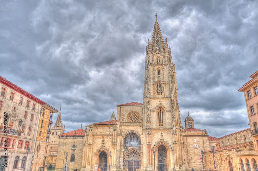Catedral de Oviedo,Asturias,España.