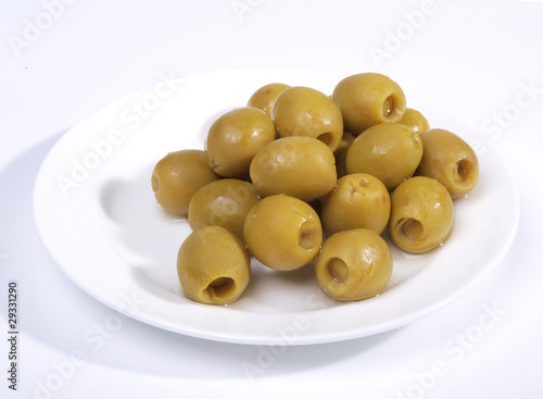 Plate olives
