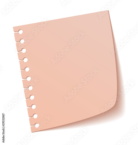 Sheet of a paper