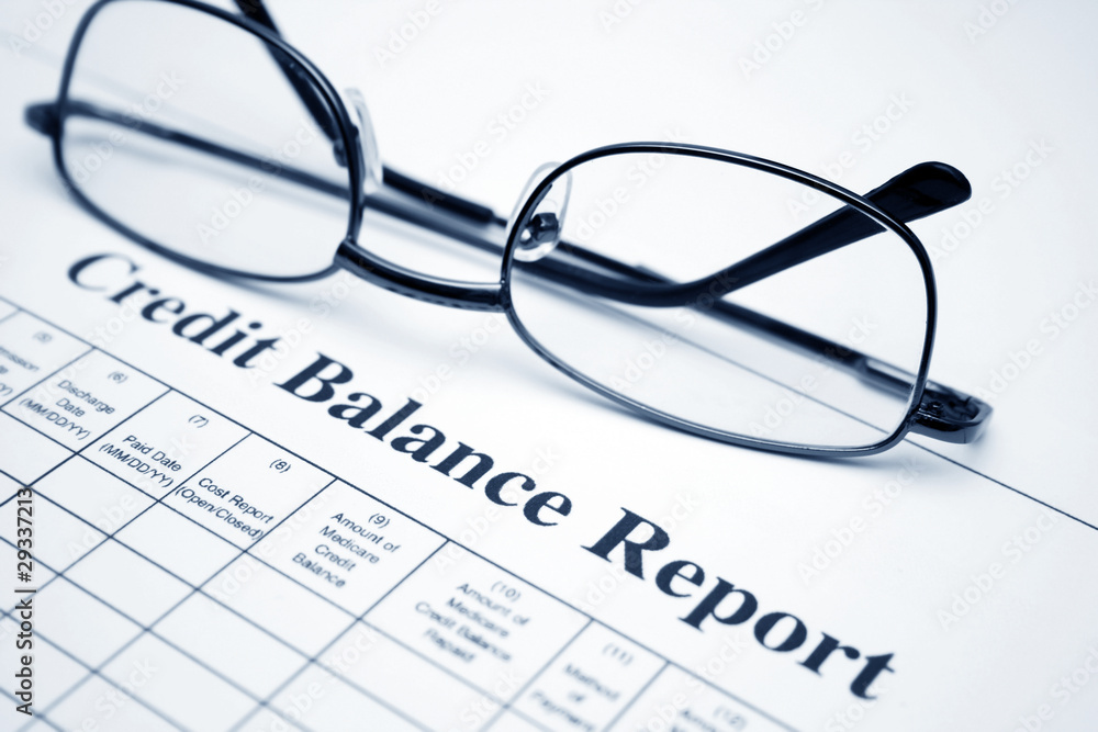 Credit balance report