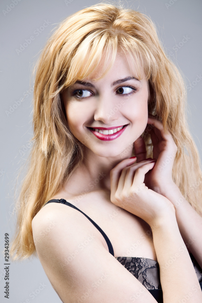 Beautiful health woman face Beautiful health woman face