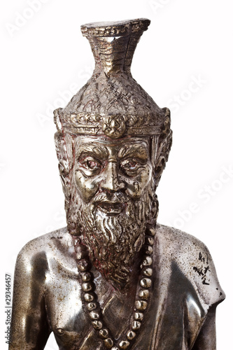 Billede på lærred Ascetic statue