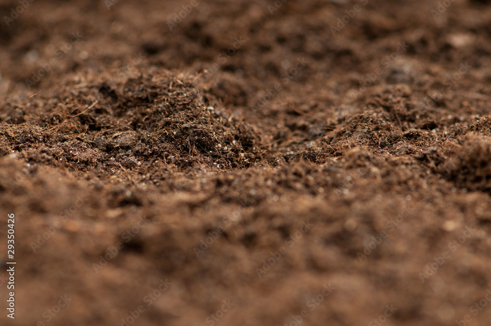 Close up of soil - can be used as background Close up of soil - can be used as background