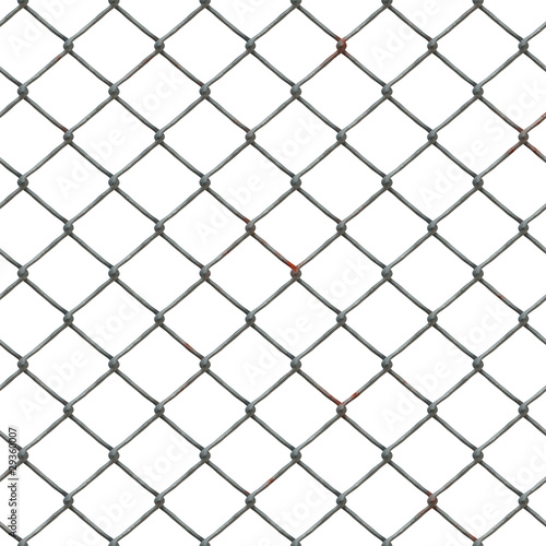 High-res chain link fence pattern - seamless