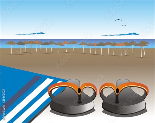 Chanclas de playa