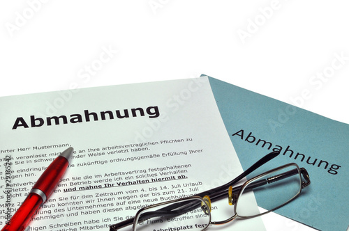 Abmahnung  #110123-002