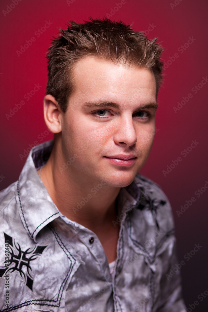 Obraz premium Young Man Headshot