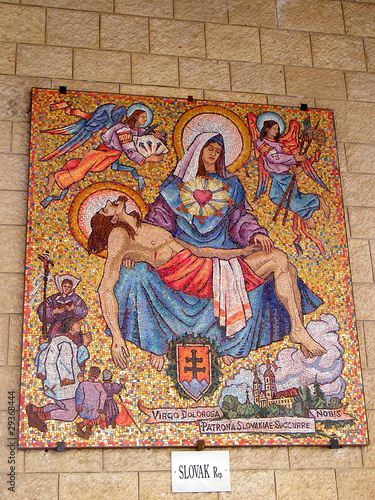 Nazareth Basilica Icon from Slovakia 2010