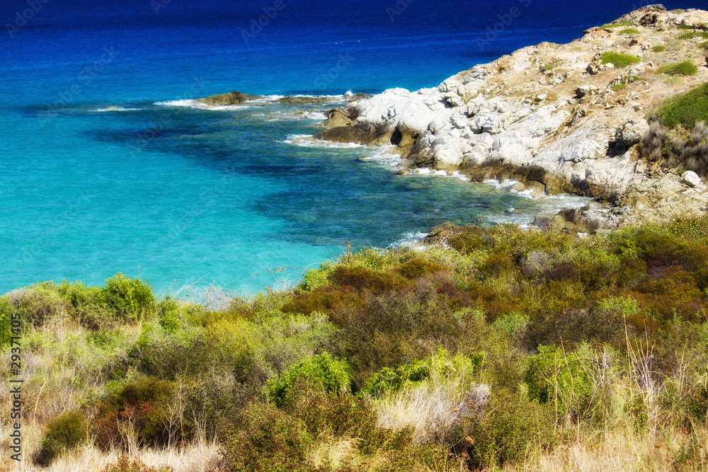 Wonderful Colors of the Corsica Sea