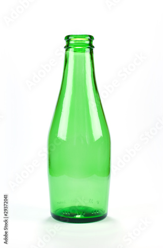 One Green Beer Bottle