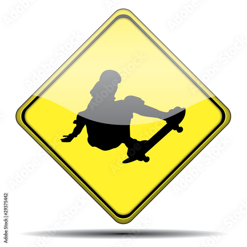 Señal skateboarding