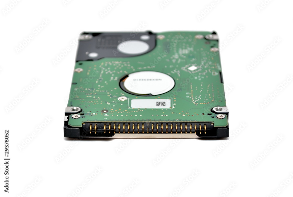 Hard disk isolated on white background Hard disk isolated on white background