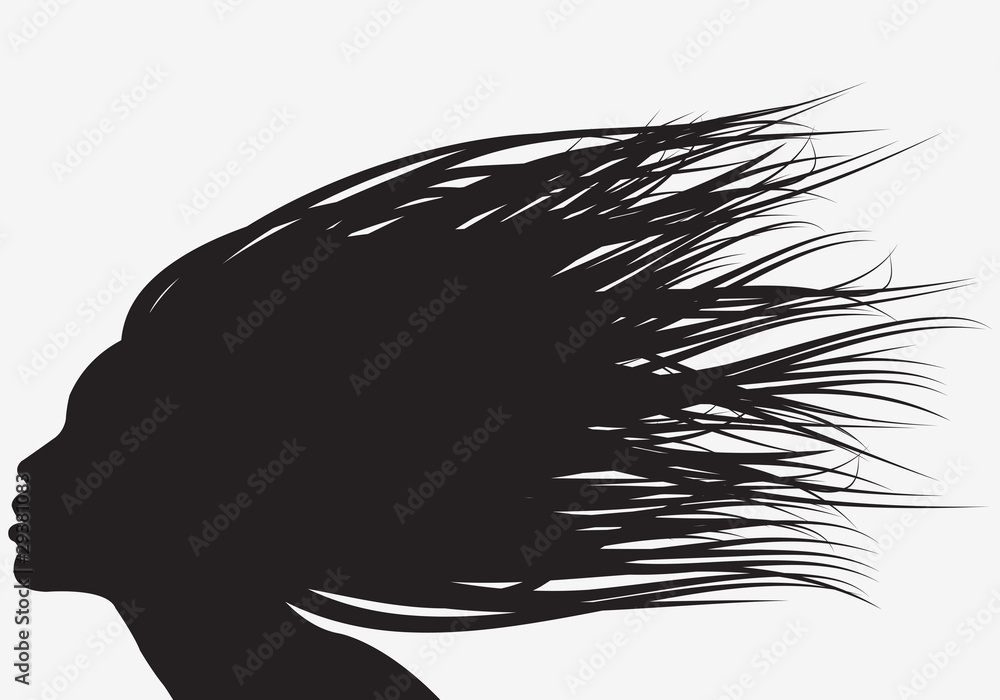 silhouette capelli silhouette capelli