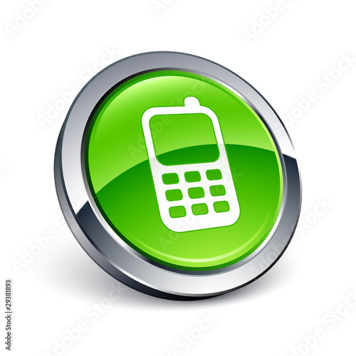 icône bouton internet téléphone