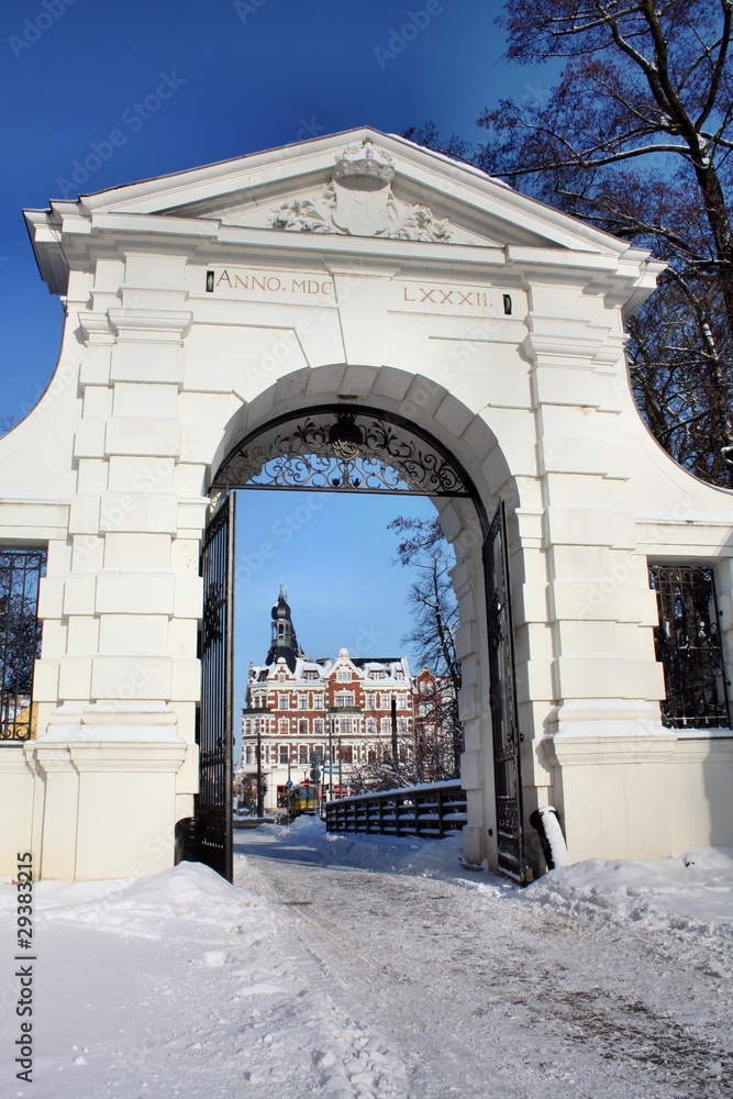 Fototapeta premium Schloss Köpenick im Winter 6