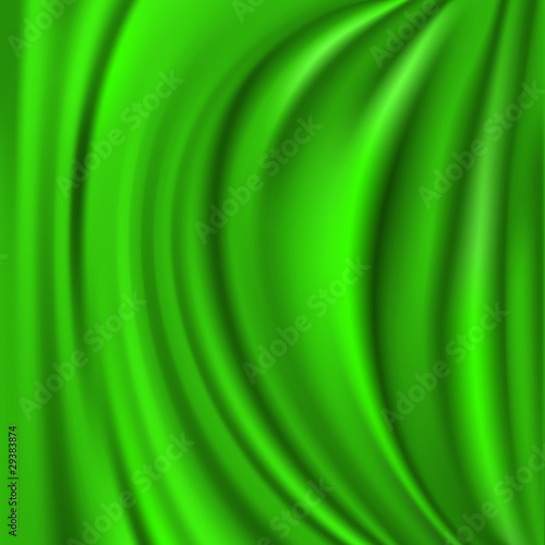 Abstract Vector Texture, Green silk