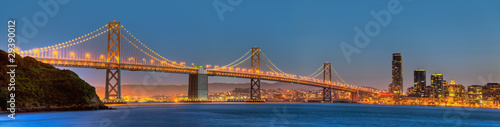 San Francisco Bay Bridge Panorama #29390012