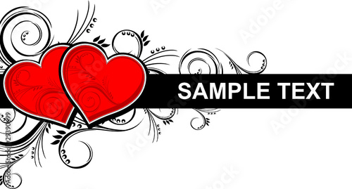 hearts border