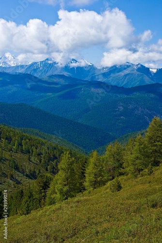 mountain valley landscape