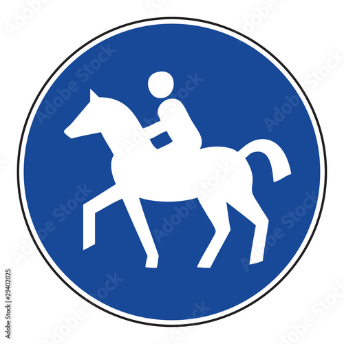 Zeichen 238 Reitweg